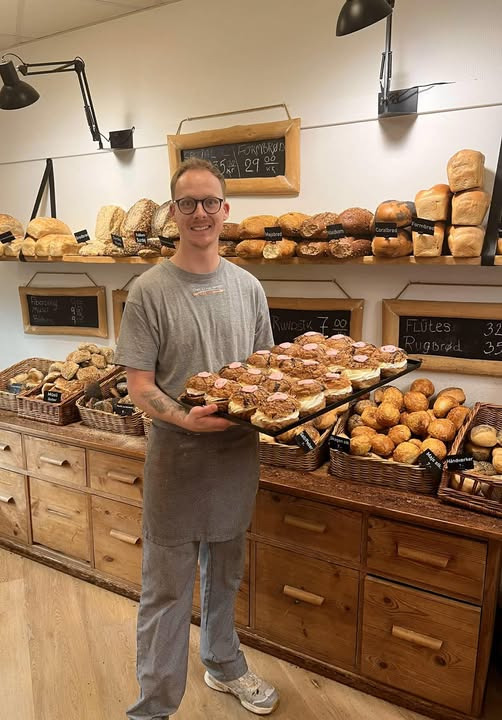 Det Lune Brød - Hobro: Klar til EM-aften med fastelavnsboller