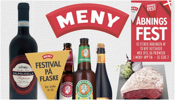 Valpolicella Cà dei Nani Ripasso til 49,95 kr. og Lurpak smør til 15,95 kr. hos Meny