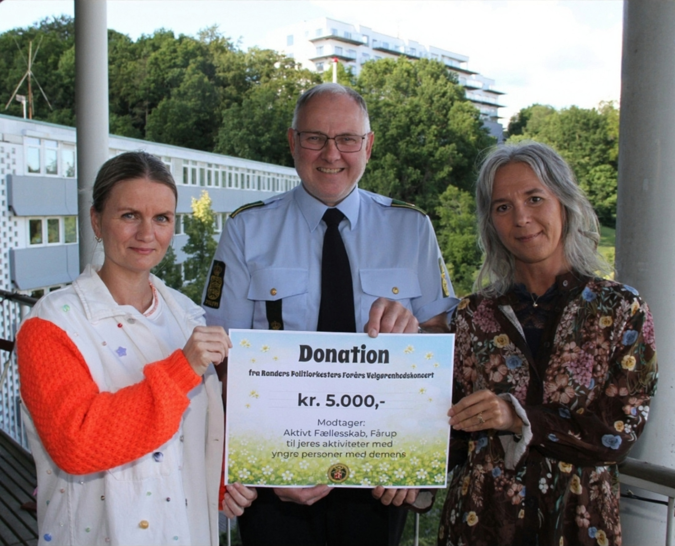 Årets donation gives til aktivitetstilbud