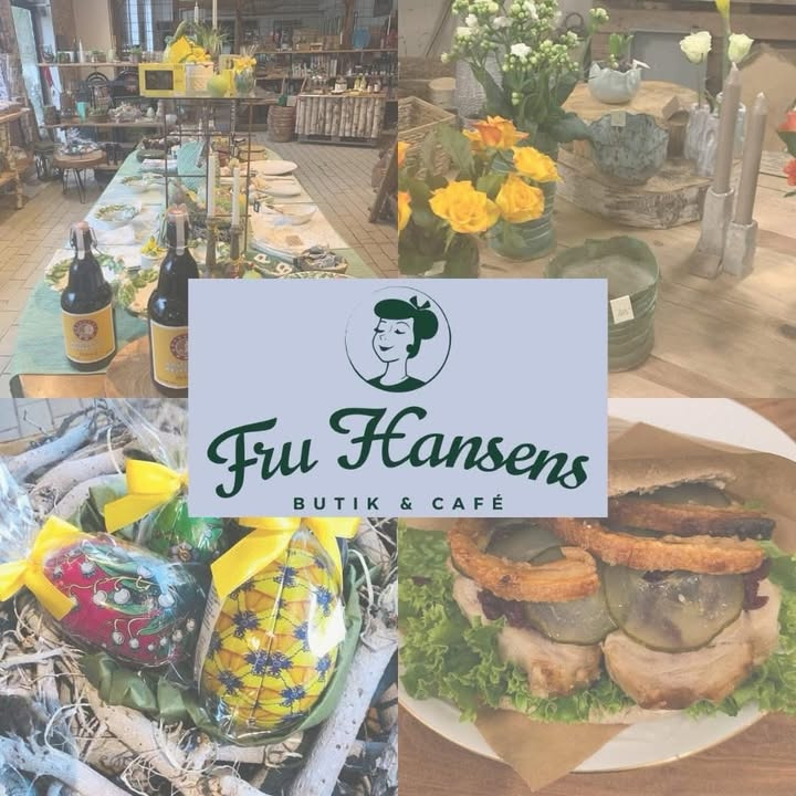 Fru Hansens Butik & Café inviterer til forår/påskemarked med konkurrencer og smagsprøver