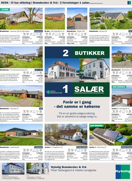 Nybolig Brønderslev & Vrå præsenterer avisannonce i Brønderslev og Hjørring online