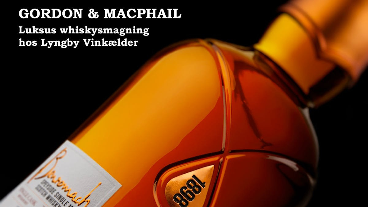 Eksklusiv whiskyoplevelse med Gordon & MacPhail i Lyngby