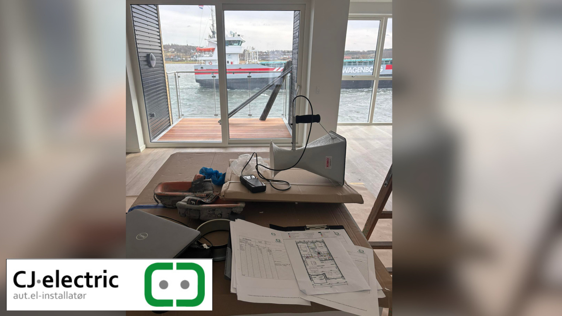 Indregulering med udsigt: CJ Electric har lagt sidste hånd på boligprojekt