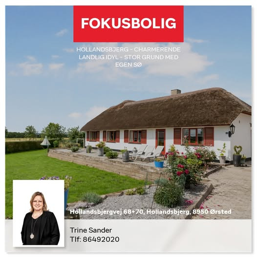 Home Randers & Assentoft fremhæver charmerende landejendom i Hollandsbjerg