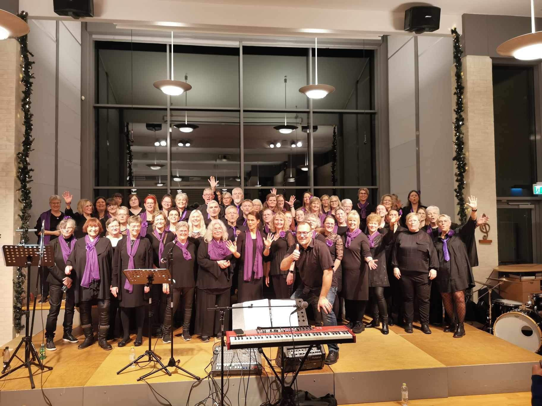 Årets første gospelkoncert med Soul Invitation på Højskolen Marielyst