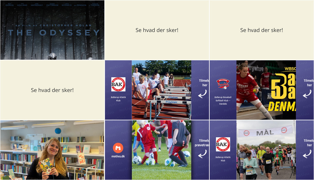Hvad sker i Ballerup i den kommende uge?