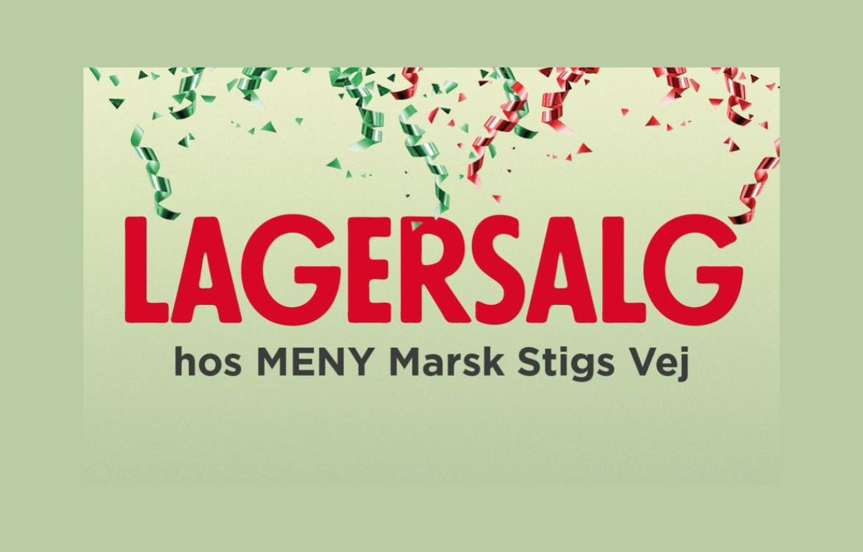 Fredag: Meny Viborg inviterer til kæmpe lagersalg med vanvittige priser