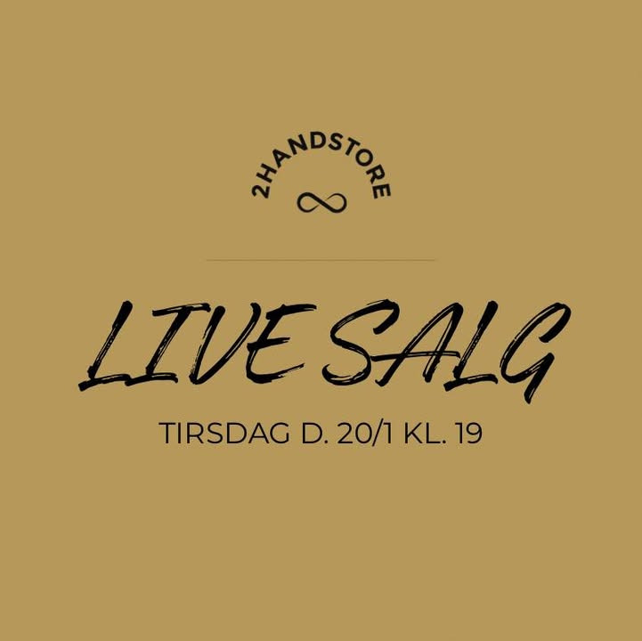 Live salg og januar-tilbud hos 2HandStore i Hjørring