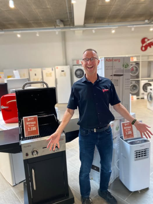 Skousen Holstebro tilbyder grill og aircondition til nedsat pris