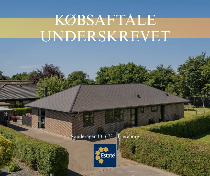 Købers aftale på ejendom i Tjæreborg afsluttet af ESTATE Robin Thybo Esbjerg & Varde