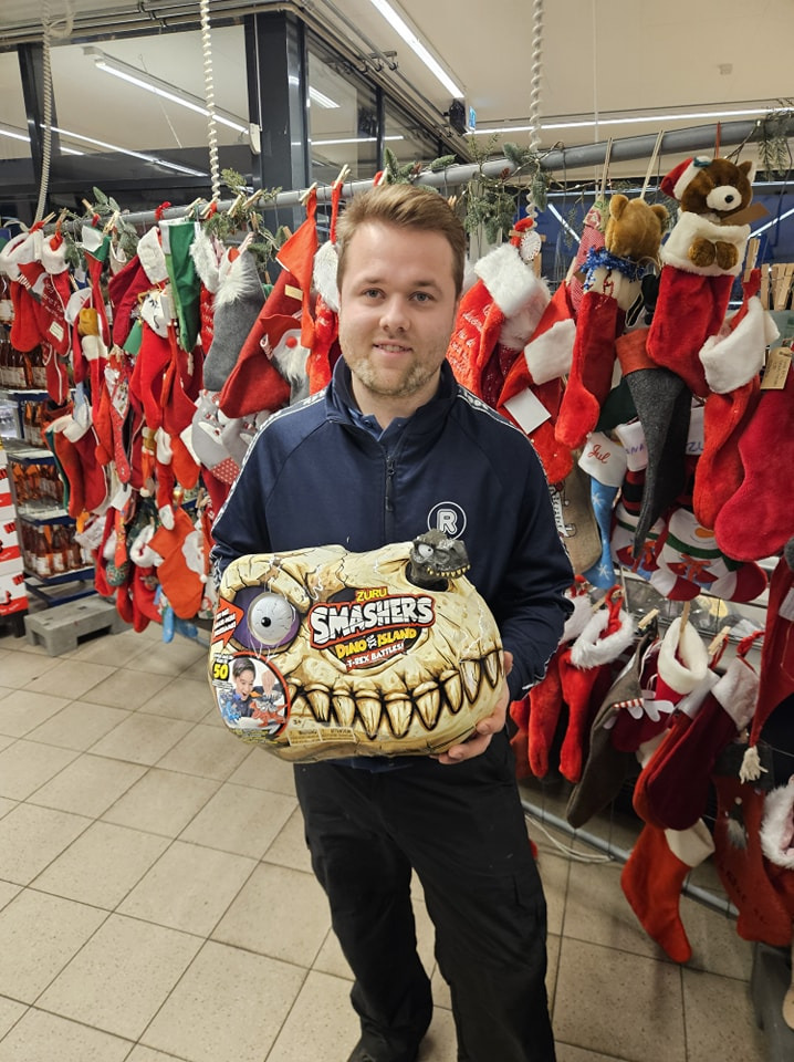 Alfred er dagens heldige vinder hos REMA 1000 Hadsund