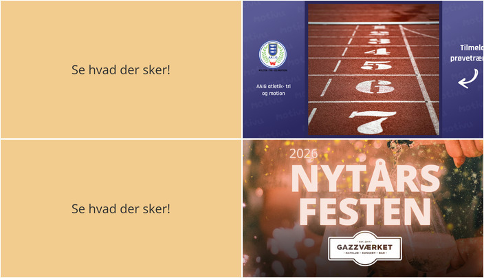 Start det nye år med atletiktræning eller fest på Gazzværket: Aktiviteter i Aabenraa i næste uge