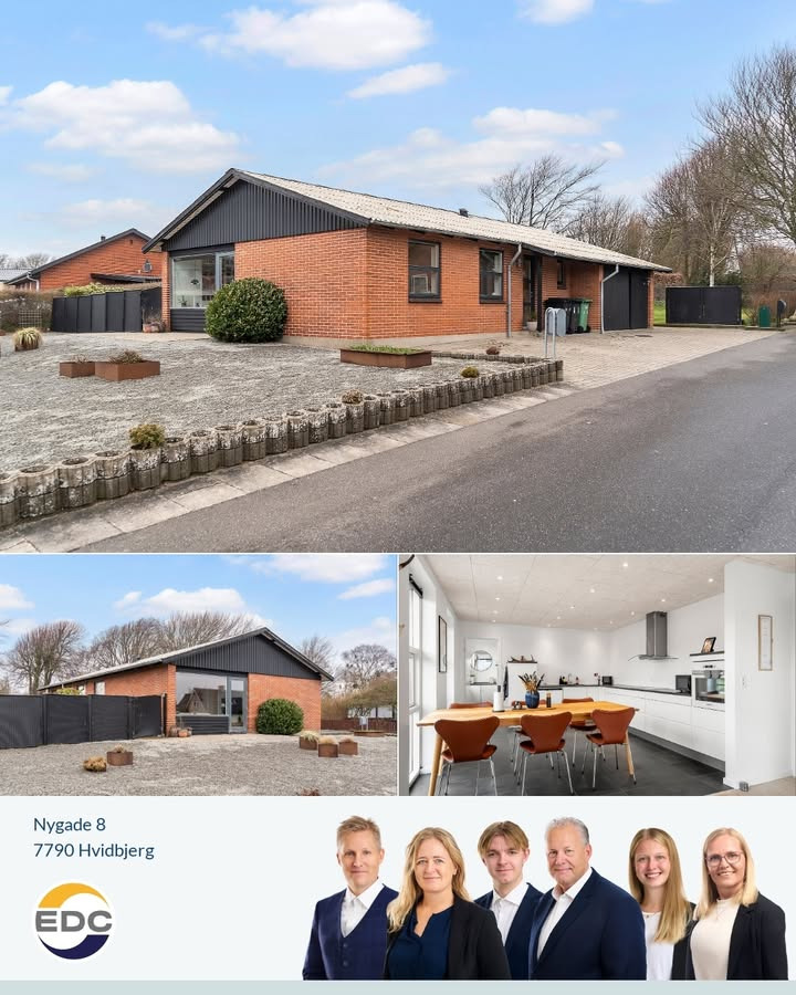 EDC Hurup Thy præsenterer indflytningsklar 1-plans villa på Nygade 8