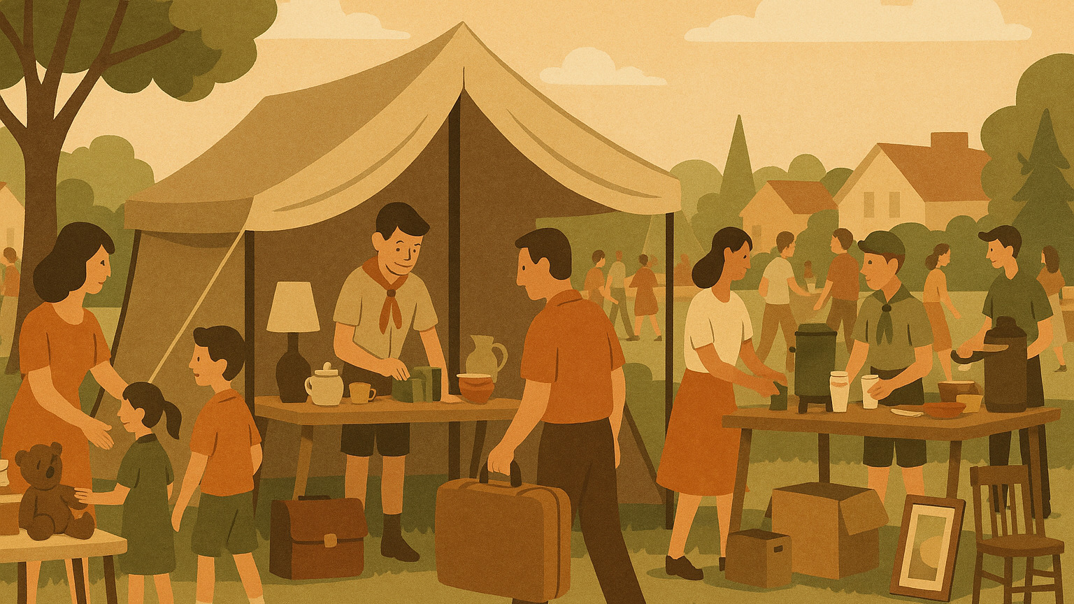 DDS Spejdernes årlige loppemarked er lige om hjørnet 