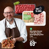 Lækre grillaftener med spareribs og kyllingespyd til sommer