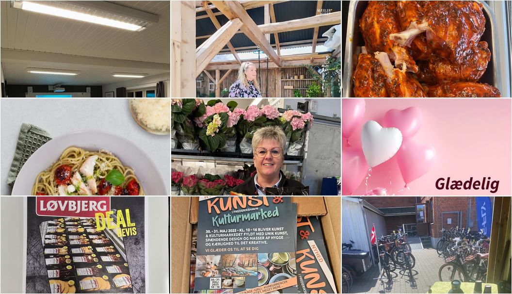 Nyt fra Løvbjerg Frederikshavn, Elling Slagterforretning v/Louise le Fevre Sjøberg Karlsen, Rema1000 Gærumvej og 7 andre