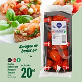 Min Købmand, Nim: Prøv nem og velsmagende bruschetta med danske San Marzano tomater