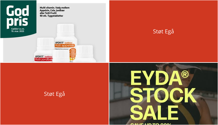 Nyt fra Lagersalg.com og Vejlby Apotek