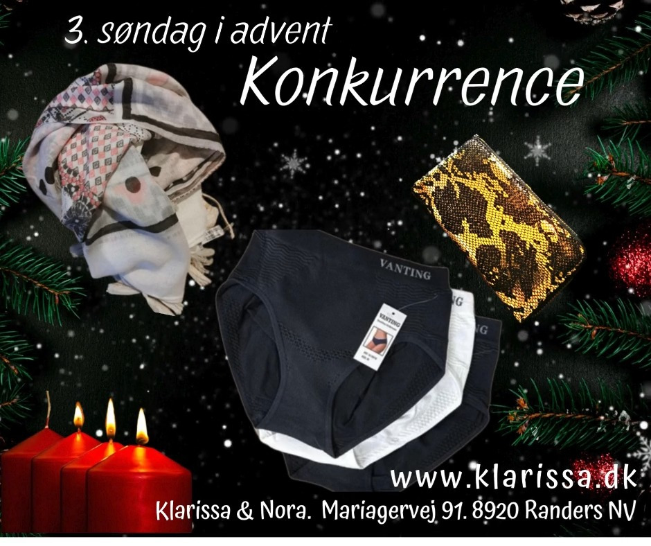 Klarissa & Nora lancerer adventskonkurrence med lækre præmier til jul