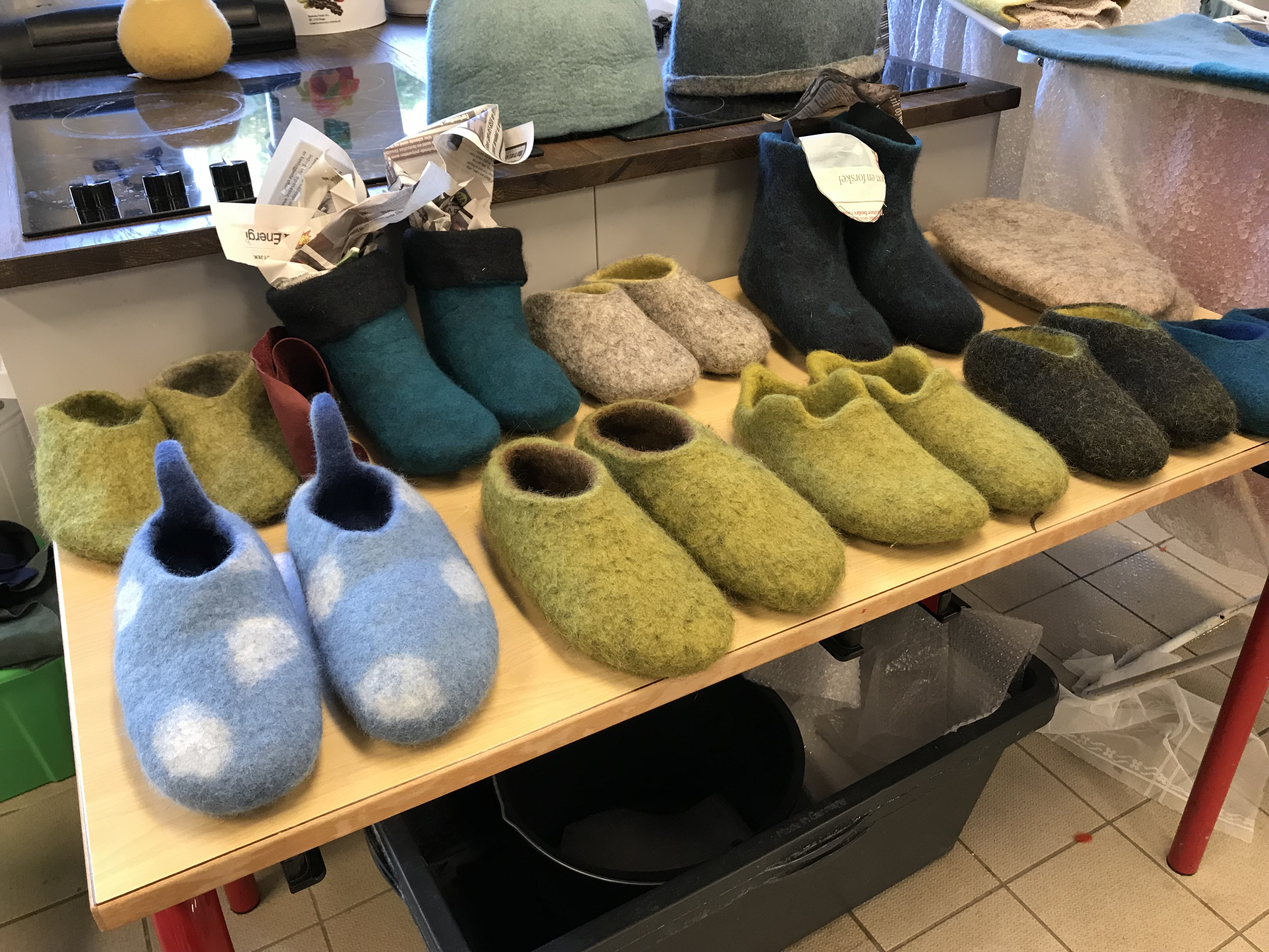 Lav dine egne filtede hjemmesko i Odense