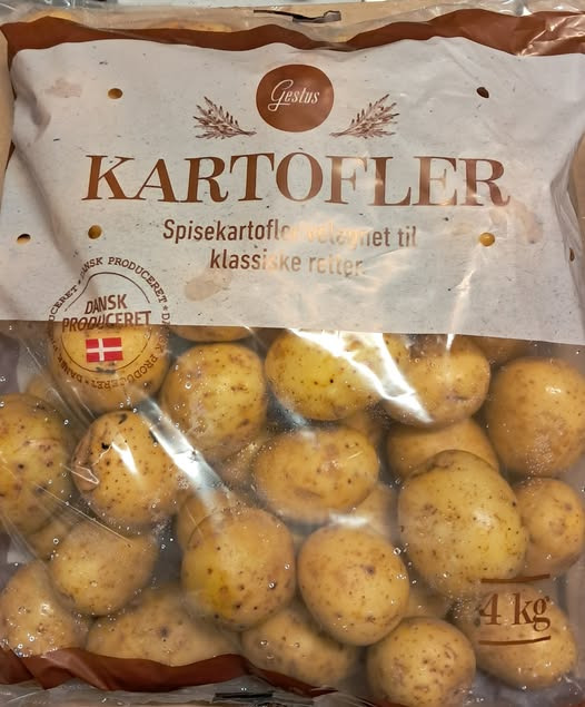 SPAR Valsgård tilbyder 4 kg danske kartofler til ja-tak pris på 22 kr.