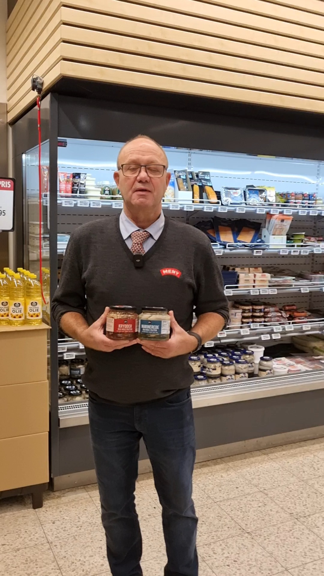 Meny Klarup tilbyder Gestus sild til 15 kr. frem til jul