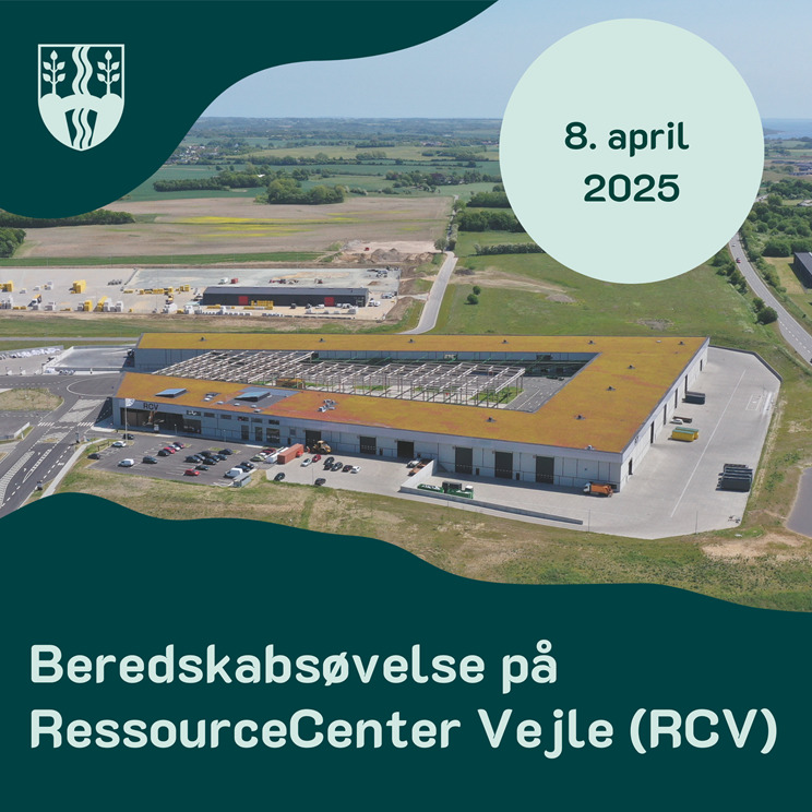 Stor beredskabsøvelse i Vejle den 8. april