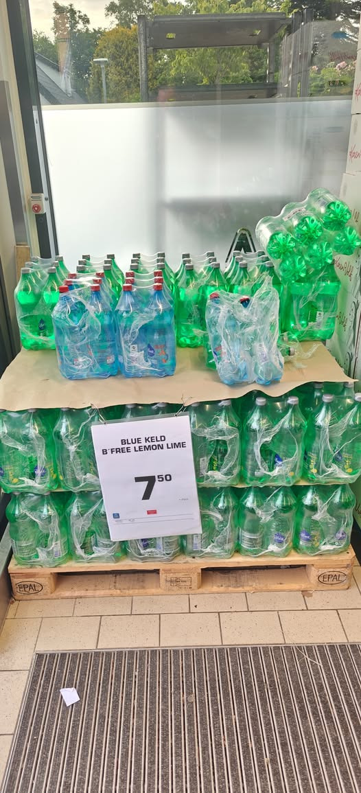 Rema 1000 Hals har Blue Keld B'Free Lemon Lime til 7,50 kr. i dag