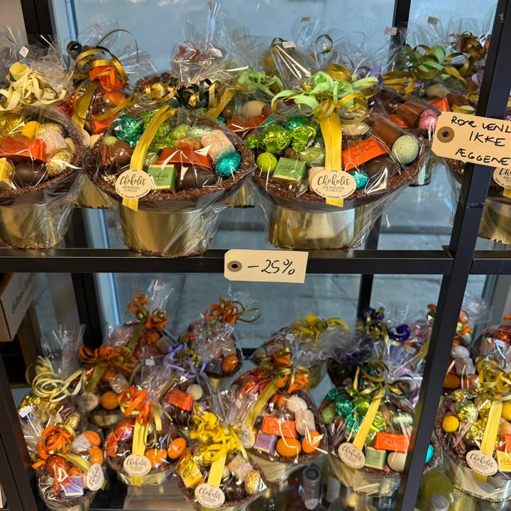 Chokolet - Bon Bonnieren tilbyder 25% rabat på chokoladepåskeæg uden for sæsonen