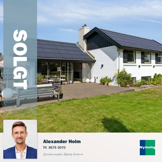 Nybolig Hvidovre - Alexander Holm ApS sælger hus på Toftemosevej 5 i Hvidovre