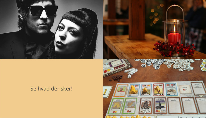 Oplev Ry denne weekend: Rockmusik, julefrokost og brætspil