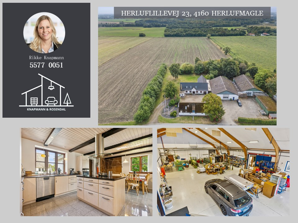 Knapmann & Rosendal ApS udbyder nedlagt hobbylandbrug til salg med mange muligheder