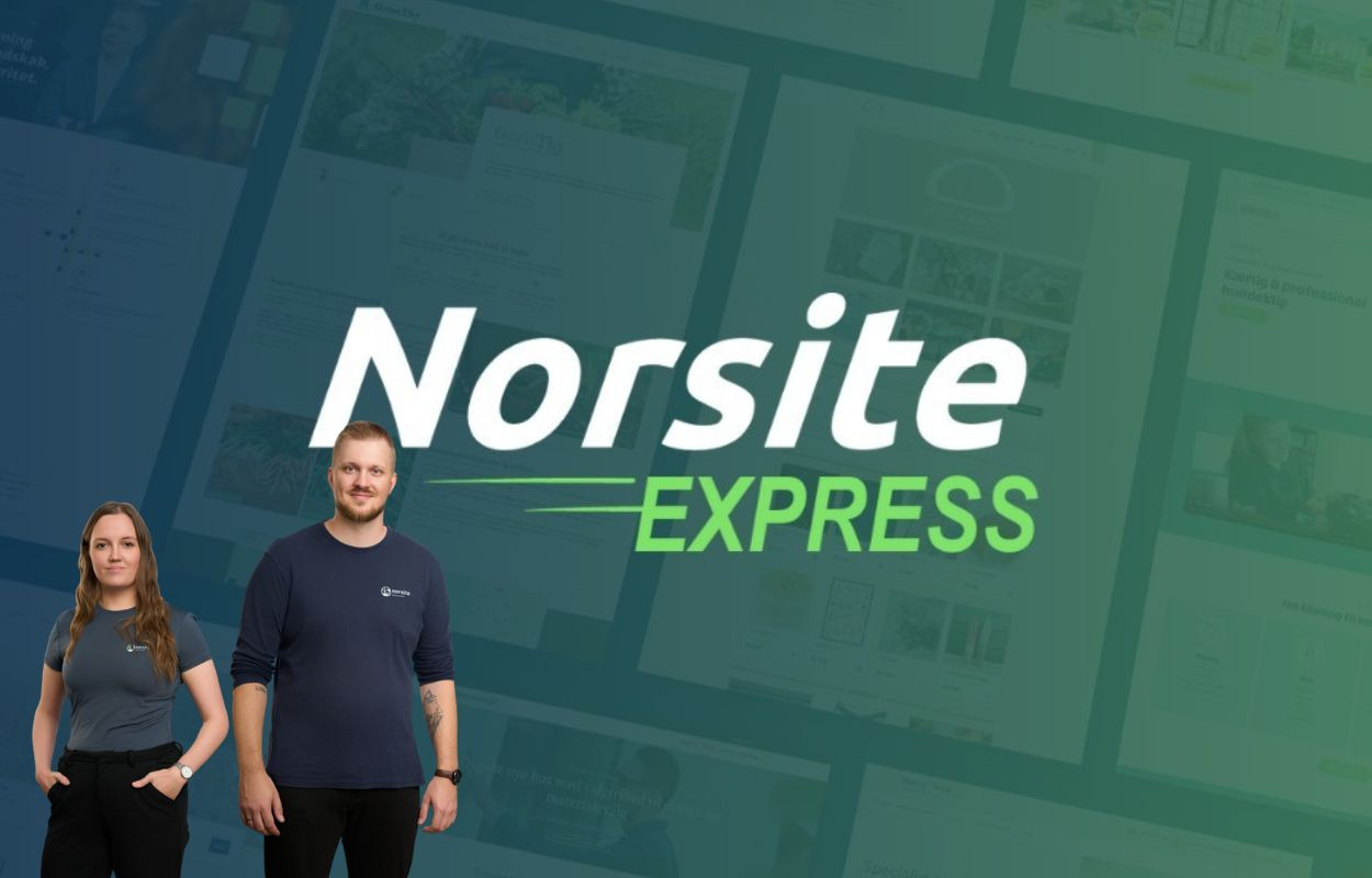 Norsite tilbyder lynhurtig hjemmeside-løsning til skarp pris