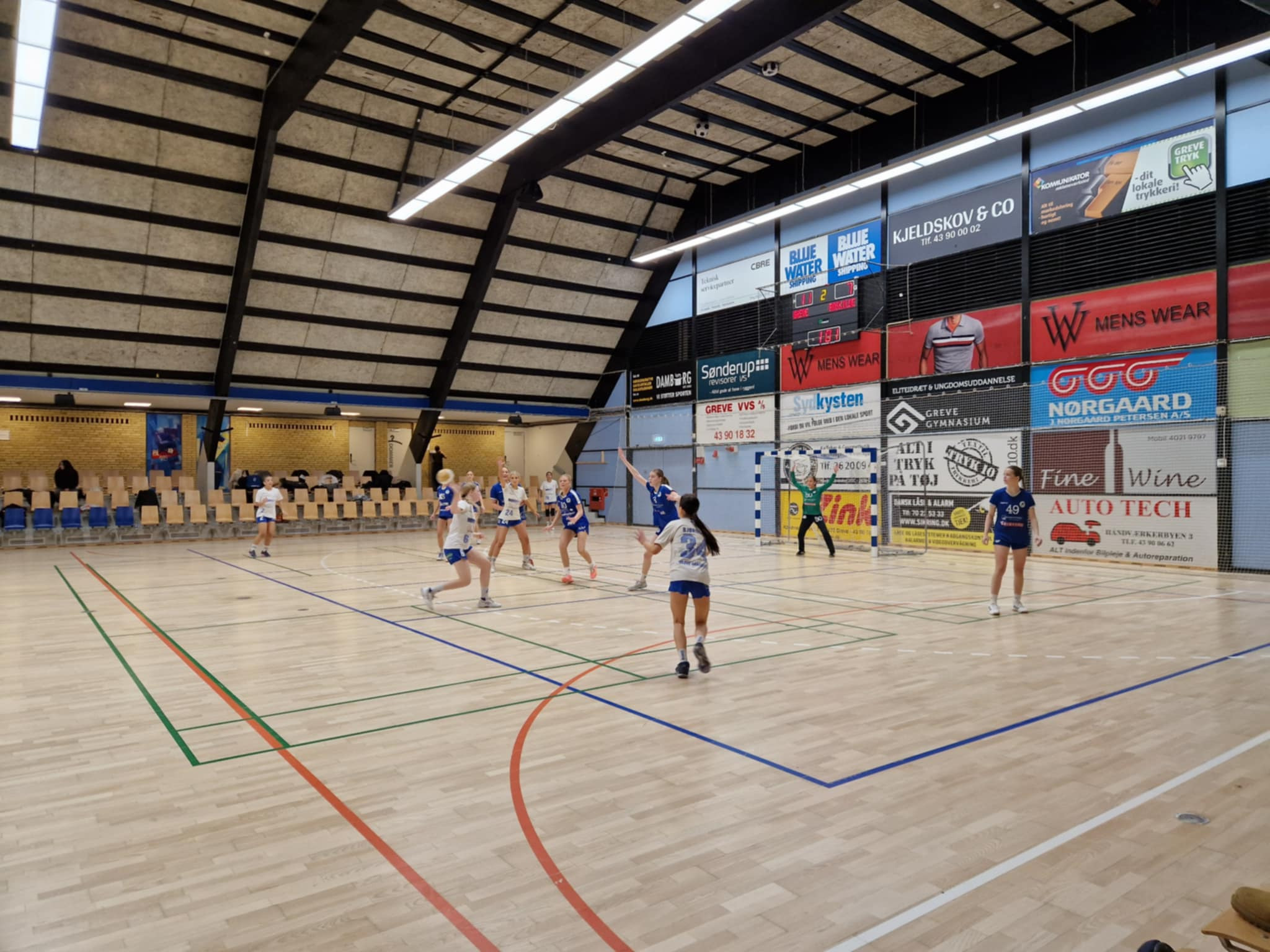 Greve Håndbold bryder igennem og triumferer over Roskilde i stærk anden halvleg