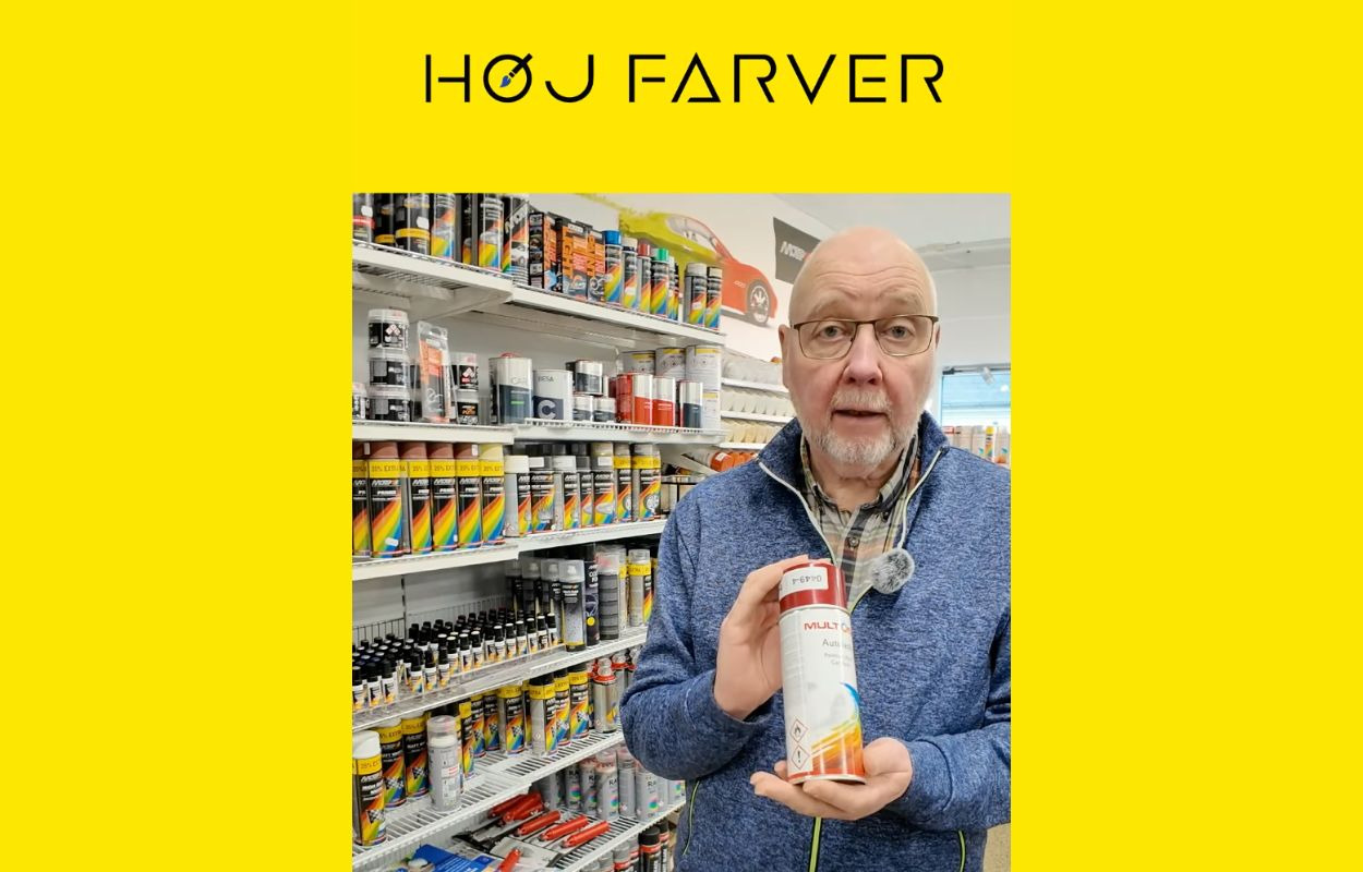 Danmarks største udvalg af spraymaling hos Høj Farver – Gør-det-selv med over 7000 nuancer