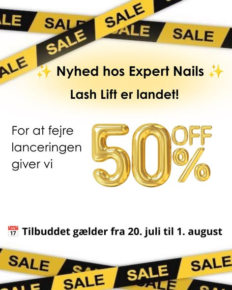 Expert Nails Risskov lancerer Lash Lift med 50% rabat
