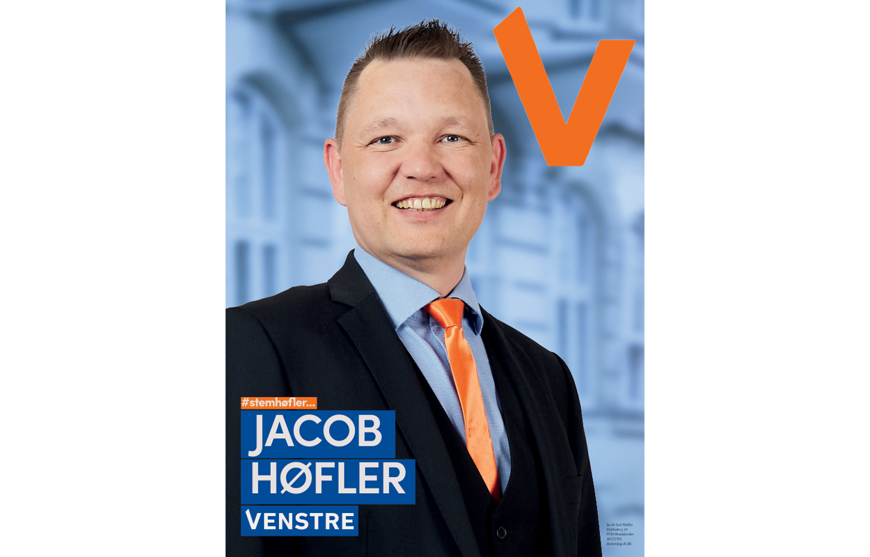 Jacob Juel Høfler stiller op for Venstre