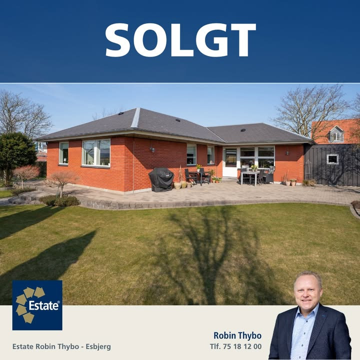 Estate Robin Thybo Esbjerg & Varde sælger drømmebolig på Engvej 4 i Tjæreborg