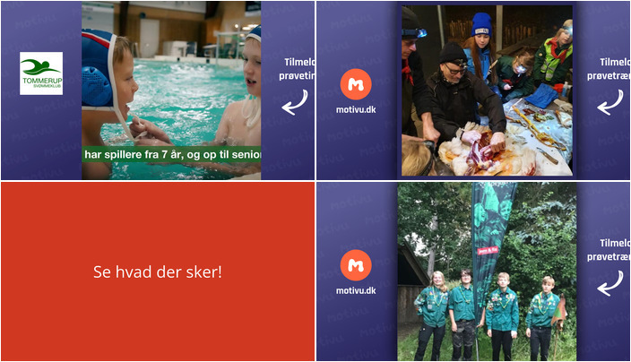 Svømning, boldøvelser og spejderoplevelser - Oplev aktiviteter i Tommerup!