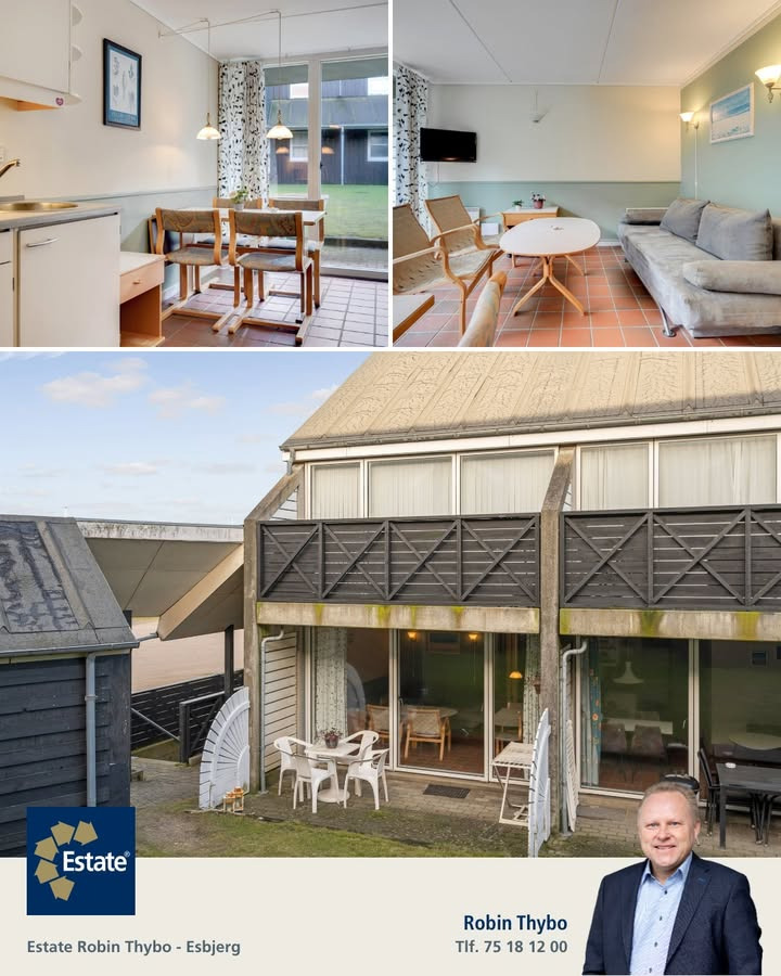 Ferielejlighed nær stranden fra ESTATE Robin Thybo Esbjerg & Varde