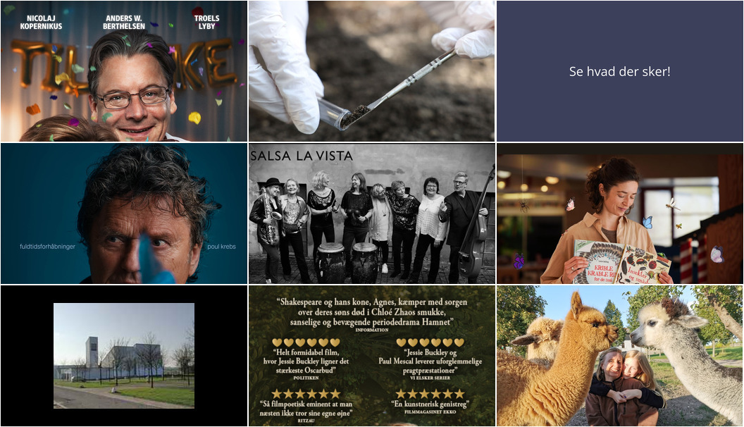 Oplev Ringsted denne weekend: Film, Foredrag og Musik