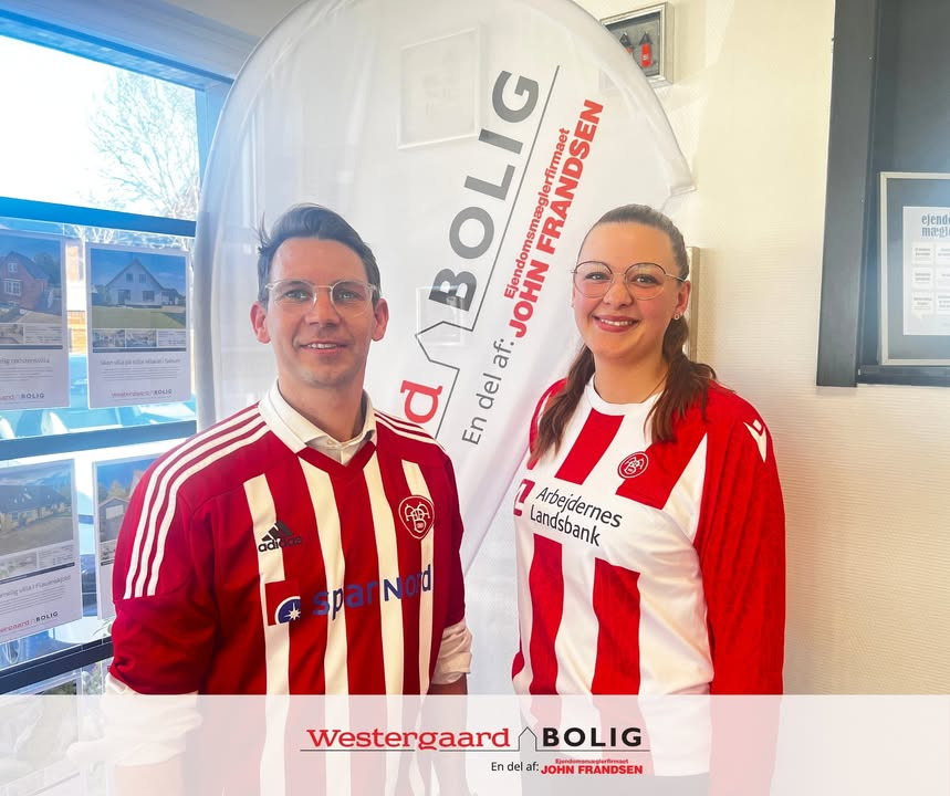 Westergaard Bolig støtter Børnecancerfonden på fodboldtrøje-fredag