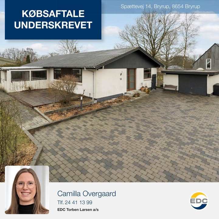 EDC Torben Larsen sælger bolig på Spættevej 14 ved første fremvisning