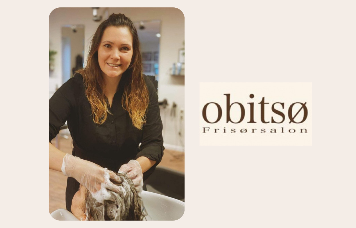 Frisør Sarah Obitsø har vundet mange kunders hjerter i Holstebro og omegn 