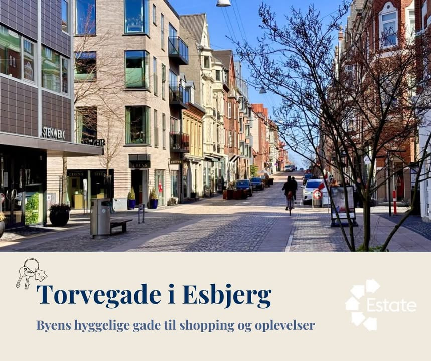 Udforsk Torvegade i Esbjerg med ESTATE Robin Thybo Esbjerg & Varde