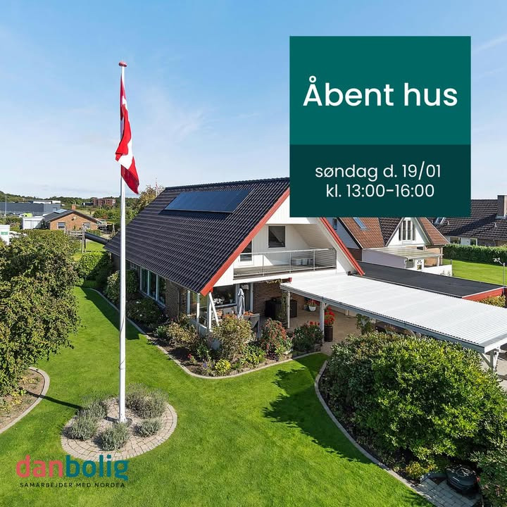 Danbolig Fredericia inviterer til åbent hus i energiforbedret villa i Snoghøj