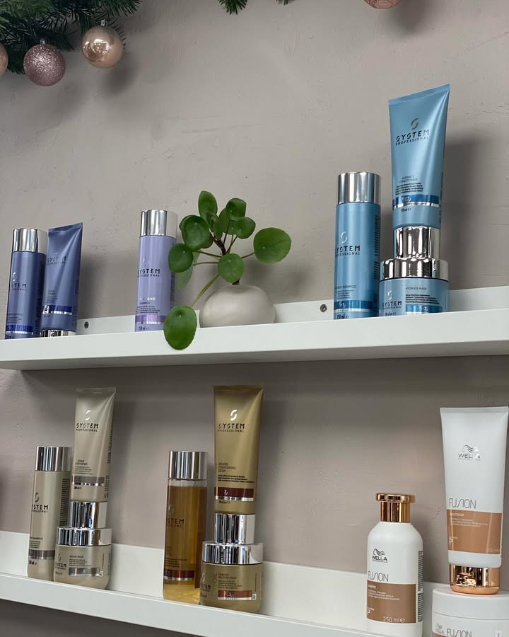 Obitsø Frisørsalon - Borbjerg tilbyder 25% rabat på alle Wella-produkter i december