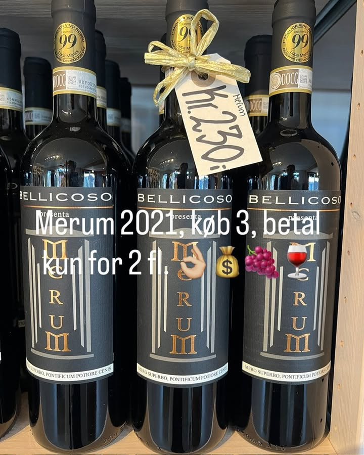 Den gode vino præsenterer Merum Barbera d’ Asti: Håndlavet kvalitet fra Antonio Bellicoso