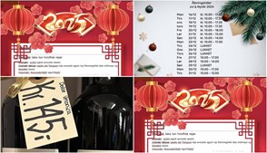 Nyt fra Sushi Scandic, Den Kinesiske Mur, Lahvino Wine & Spirits og 1 anden