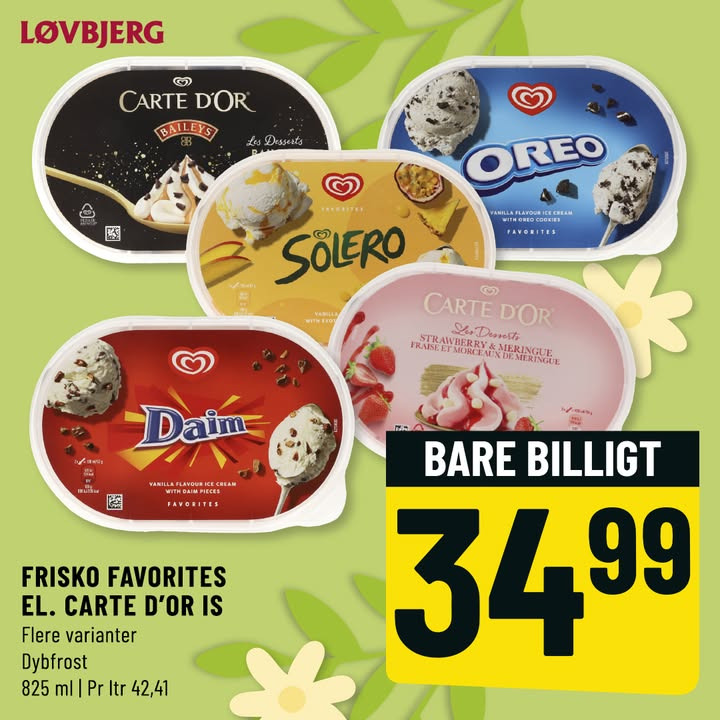 Løvbjerg Frederikshavn byder sommertiden velkommen med lækre is-tilbud